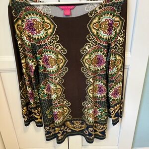 Sunny Leigh Long Sleeved Ladies Top Size Large